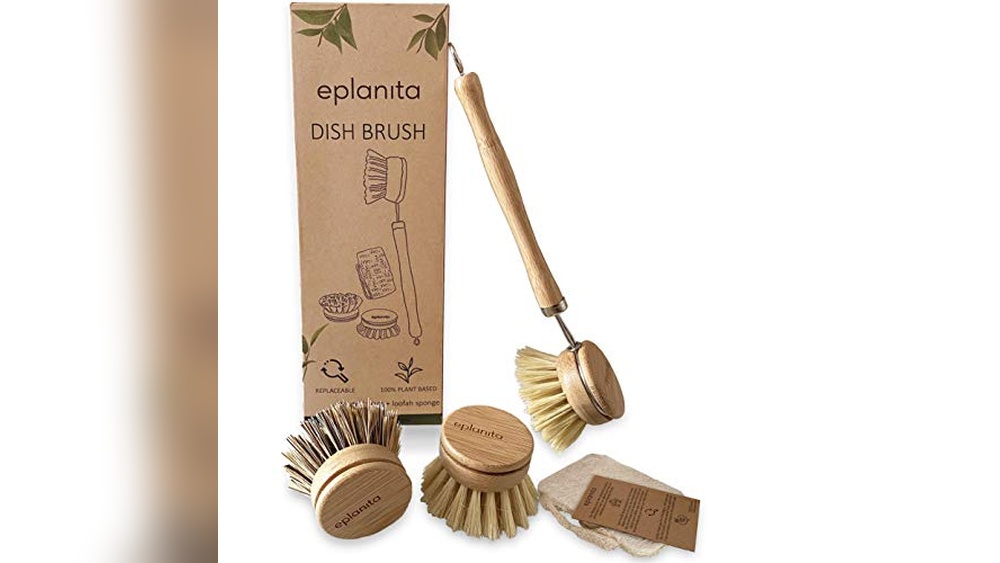 7 Best Bamboo Dish Brushes With Replaceable Heads: Sustainable Cleaning