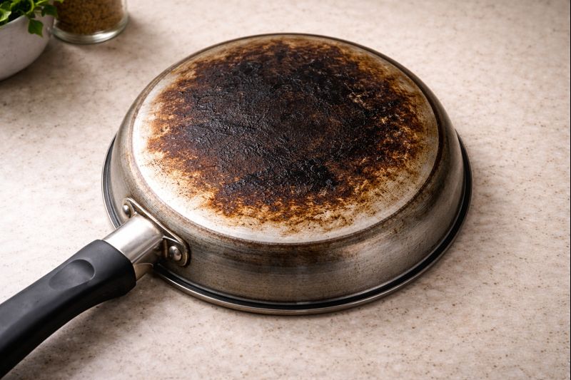 Why Cookware Develops Burn Marks On The Bottom