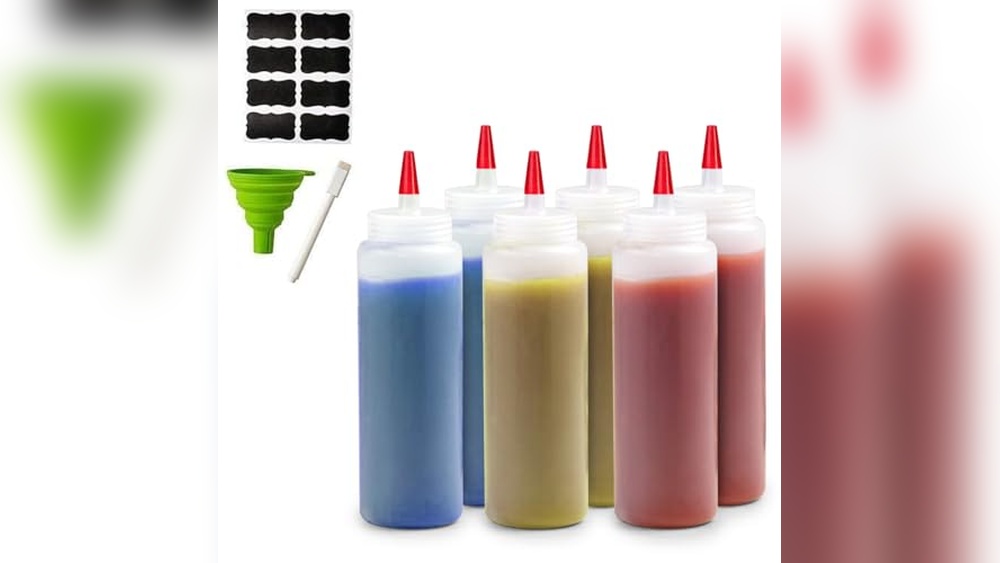 7 Best Sauce Squeeze Bottle Sets With Precision Funnels