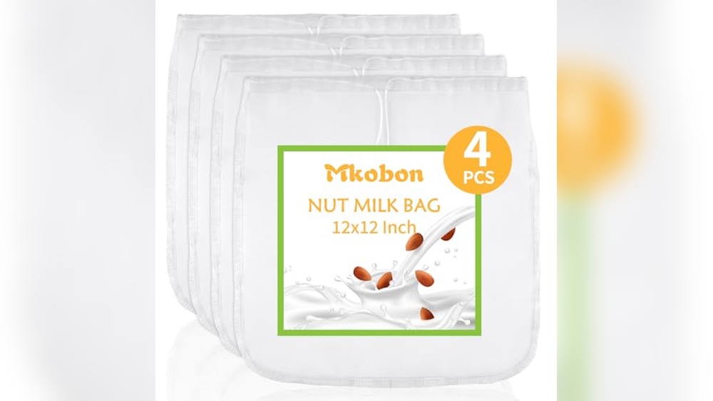 7 Best Yogurt And Nut Milk Bags: Durable Mesh for Vegan Cooking