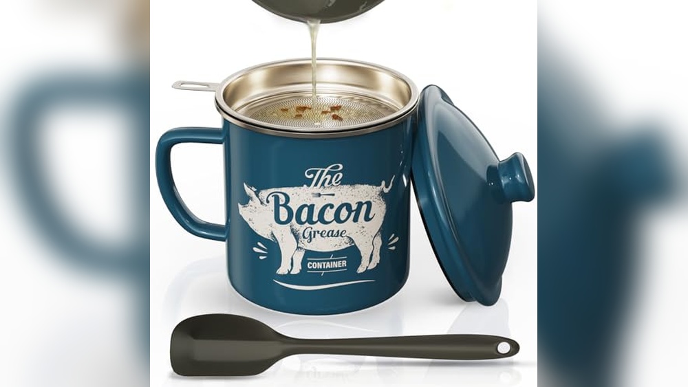 Best Heavy-Duty Bacon Grease Containers With Built-In Strainers