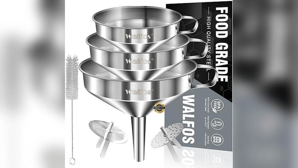 Top-Rated Stainless Steel Funnel Sets for Precise Liquid Transfers